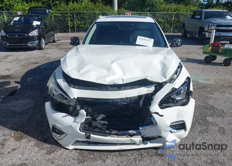 2019 Infiniti Q50 3.0T Luxe from USA, damaged, VIN JN1EV7AP8KM541677